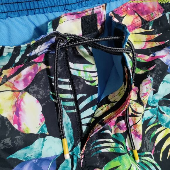 Tommy Bahama Baja Hasta La Fuego 9-Inch Boardshorts Mens Large Lined Swim Trunks - Picture 8 of 16